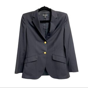 BROOKS BROTHERS Ing Loro Piana & C Wool Blazer Navy Blue 8P